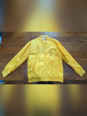 Staple Pigeon Yellow Nylon Bomber Jacket - Men's L - Jeff Staple Streetwear